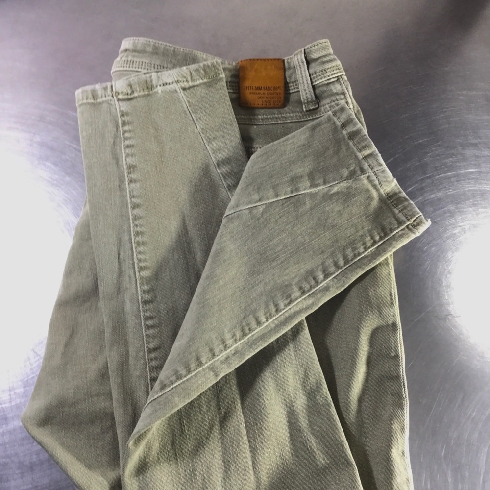 ZARA BASIC | Skinny Jeans High Waist Z1975 Denim - Picture 7 of 8